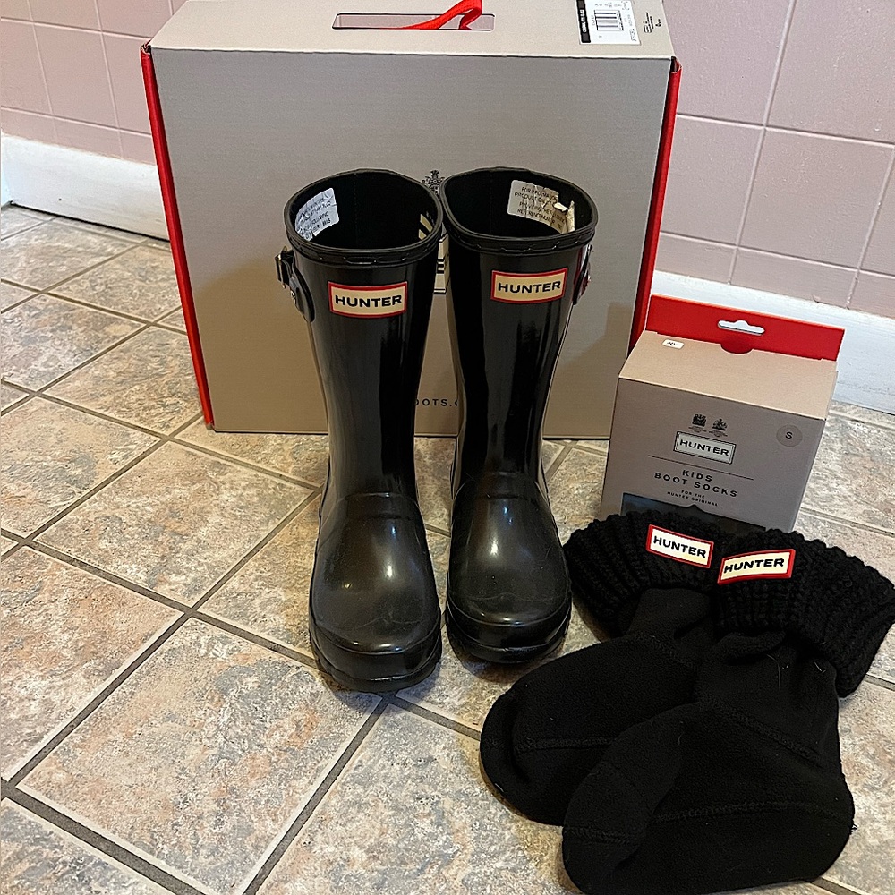 Hunter Kids Rain Boots